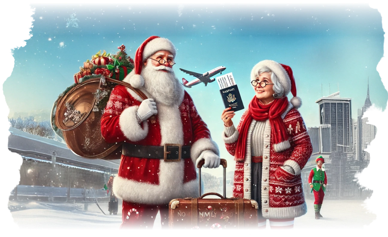Travel Opportunities Santa’s Worldwide Sleigh-cation!