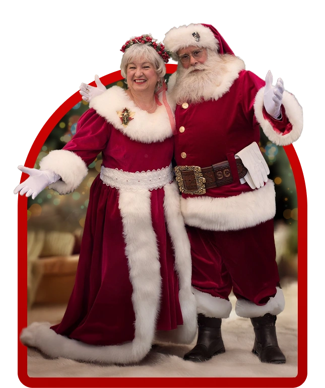 Meet Santa Pete & Mrs. Marie Claus
